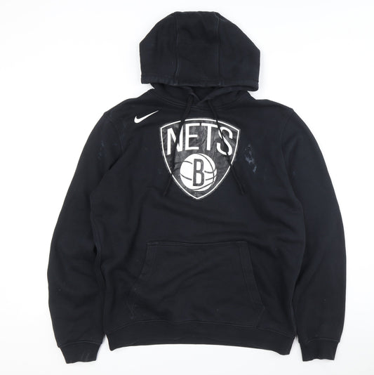 Nike Men's Black M Hoodie Pullover with NBA Graphic