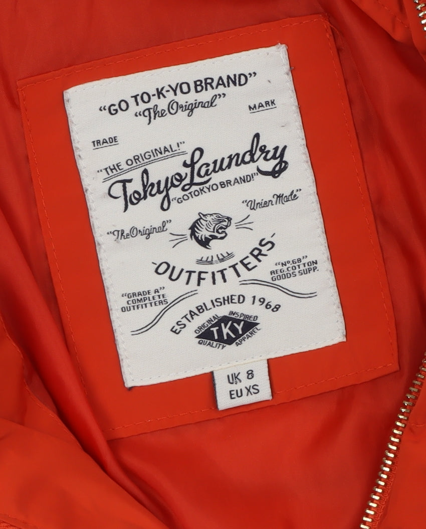 Tokyo Laundry Red Women's Size 8 Puffer Jacket Winter