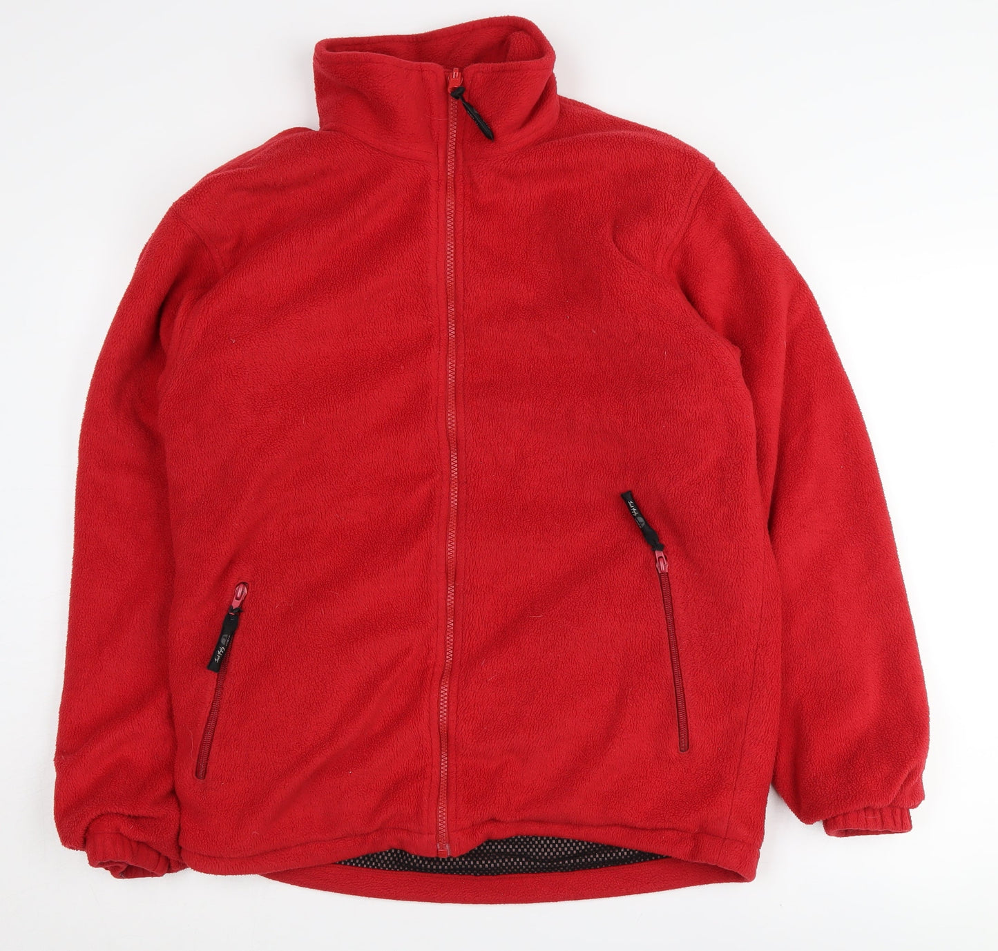 Jack Murphy Women's Red Fleece Jacket Size 12