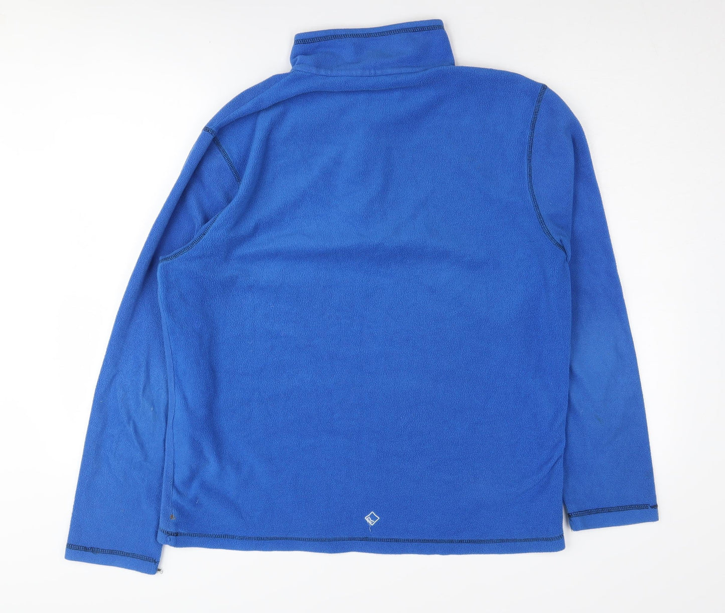 Regatta Men's Blue 1/4 Zip Fleece Sweatshirt, Size L