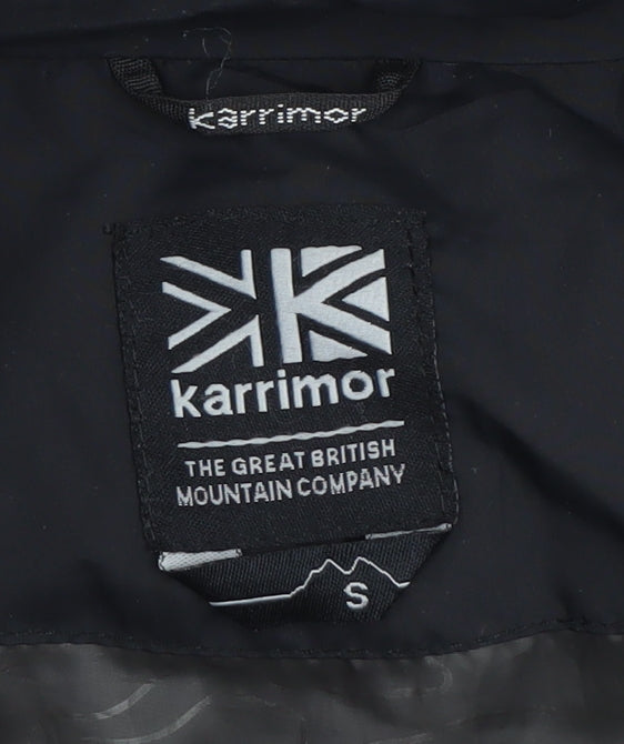 Karrimor Men's Black Puffer Waistcoat S for Winter Hiking