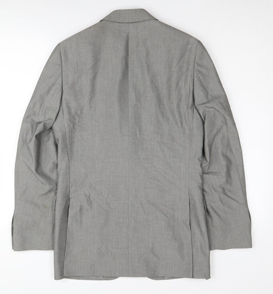 J. Ferrar Men's Grey Suit Jacket, 34R, Classic Style