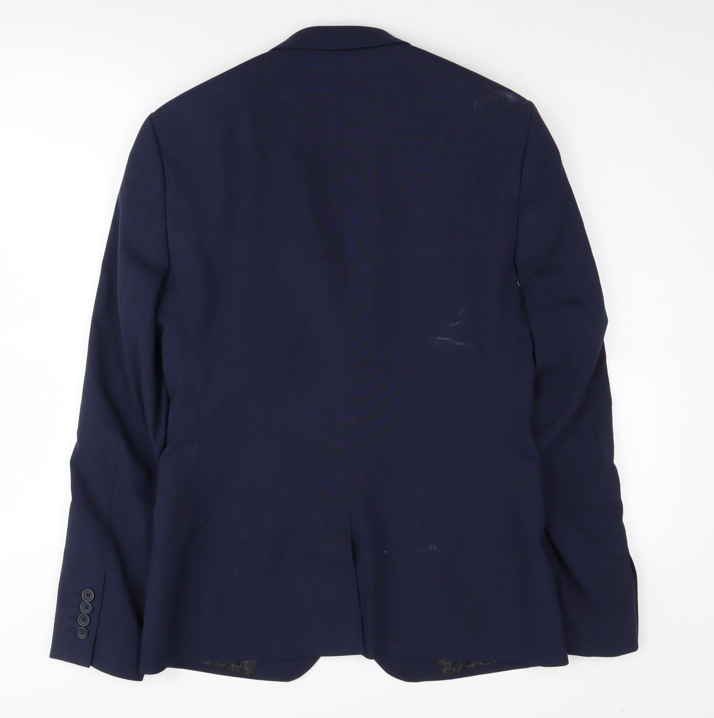 ASOS Men's Blue Blazer, 38 Chest, Regular Fit
