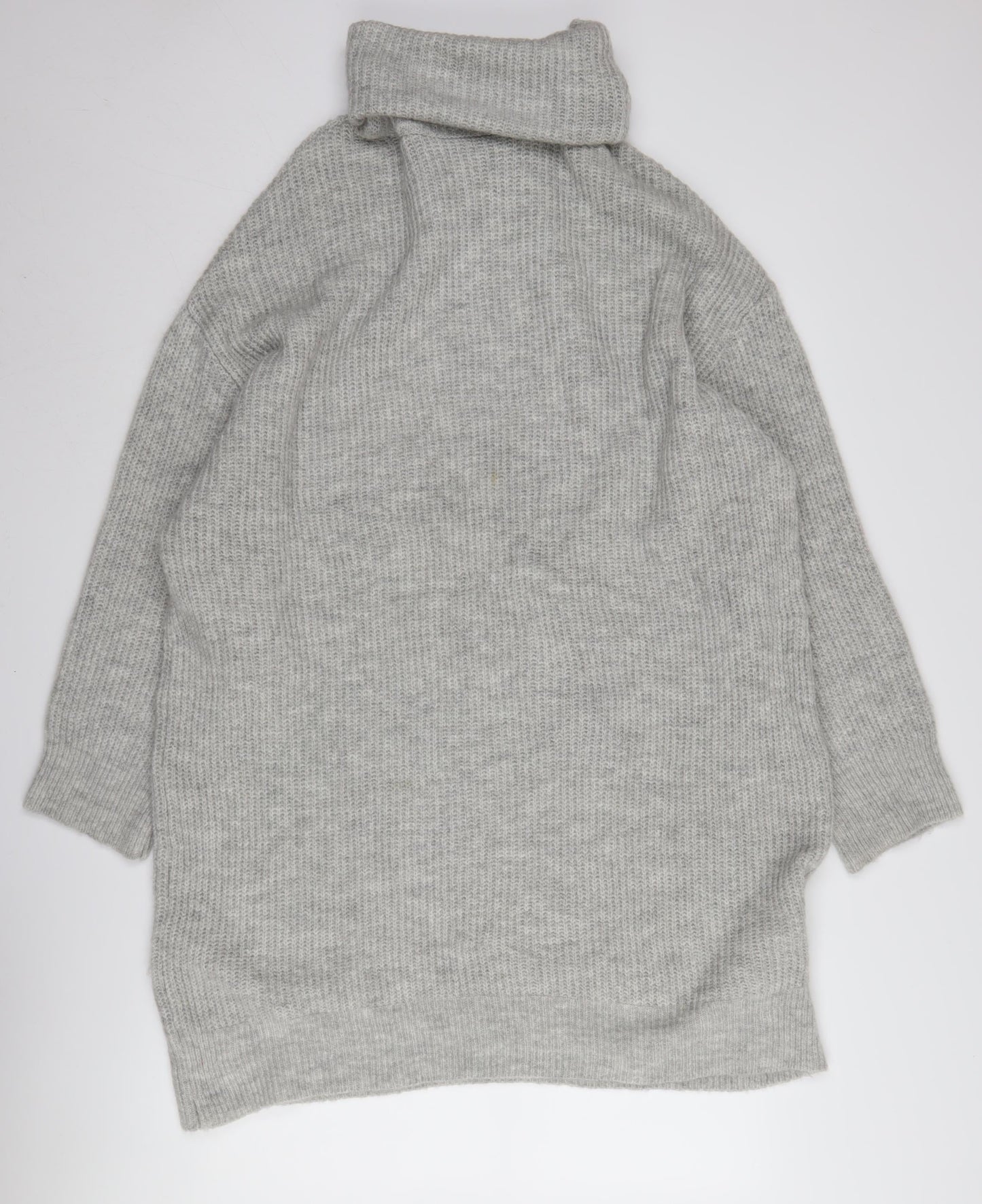 Stradivarius Grey Cowl Neck Women's Pullover Jumper