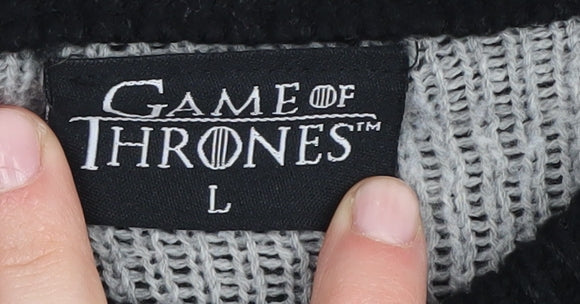 Game of Thrones Men's Black L Pullover Jumper