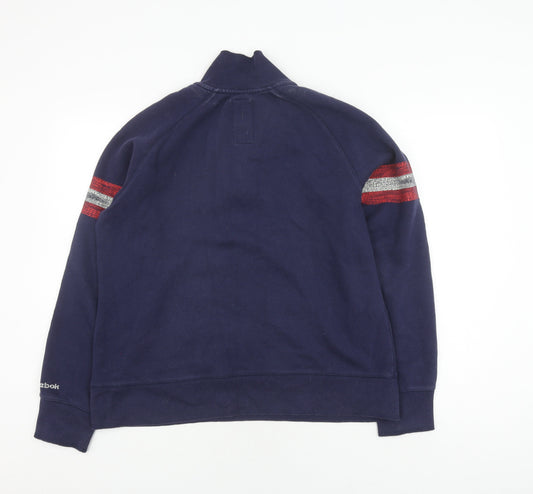 Reebok Women's Blue XL Vintage NFL Pullover Hoodie