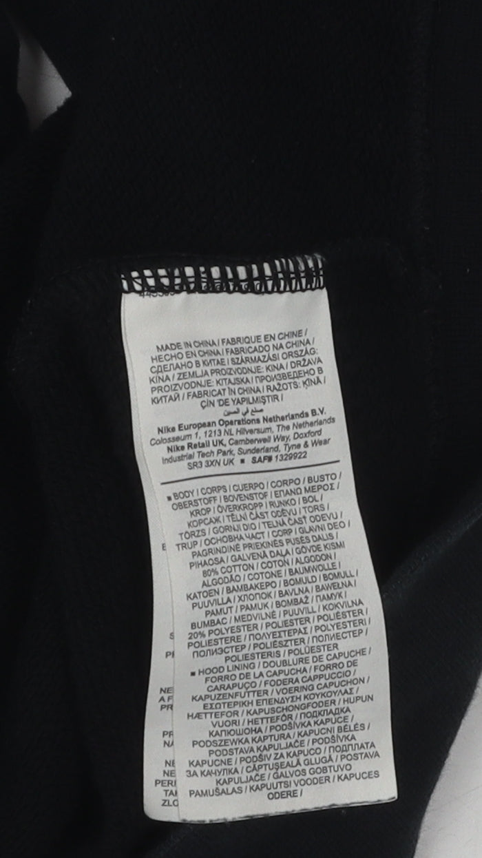 Nike Men's Black Pullover Hoodie Size S
