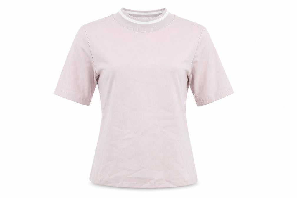 Womens UK Size 8 adidas Grey Cotton Blend T-Shirt