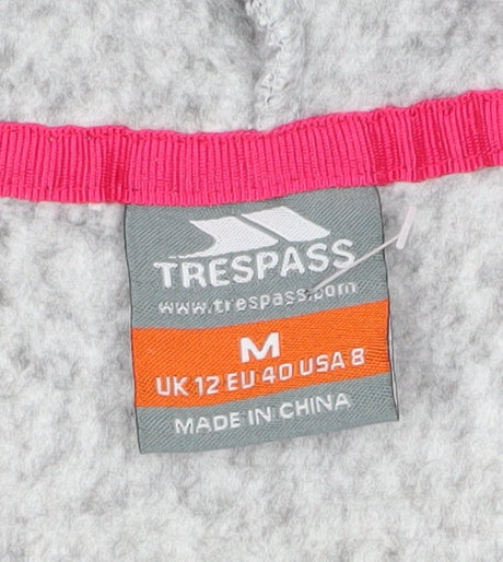 Trespass Women's Grey Full Zip Hoodie M