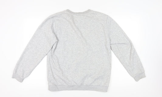 Mountain Warehouse Grey Striped Sweatshirt Unisex Adult Size 16