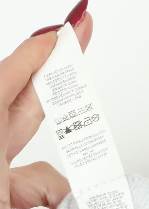 Disney Unisex Adults Grey Christmas Sweatshirt Size 10/12