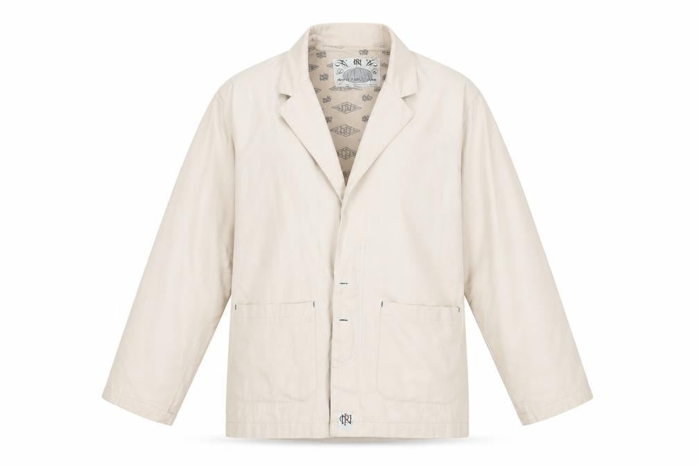 North Point Unisex Beige Cotton Jacket L Casual