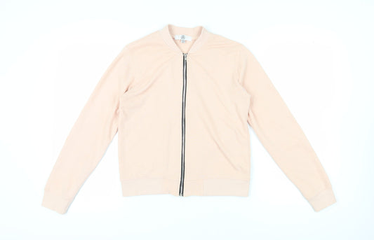 Missguided Beige Full Zip Women's M Sweatshirt