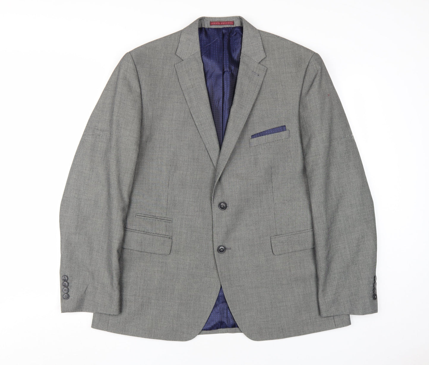 Burton Menswear London Men's Grey 44R Blazer