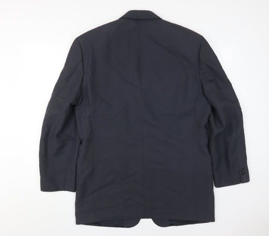 Marks and Spencer Blue Men's Blazer, 40R, Notch Lapel