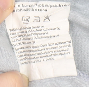 Jack & Jones Men's Grey Motorcycle Long Sleeve Tee