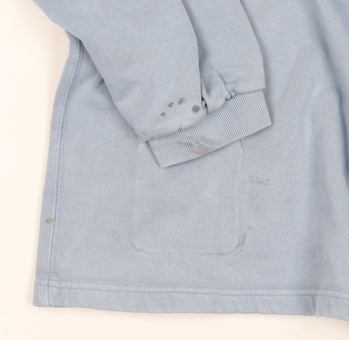 Volcom Men's Blue Crew Neck Sweatshirt - Logo, Size L