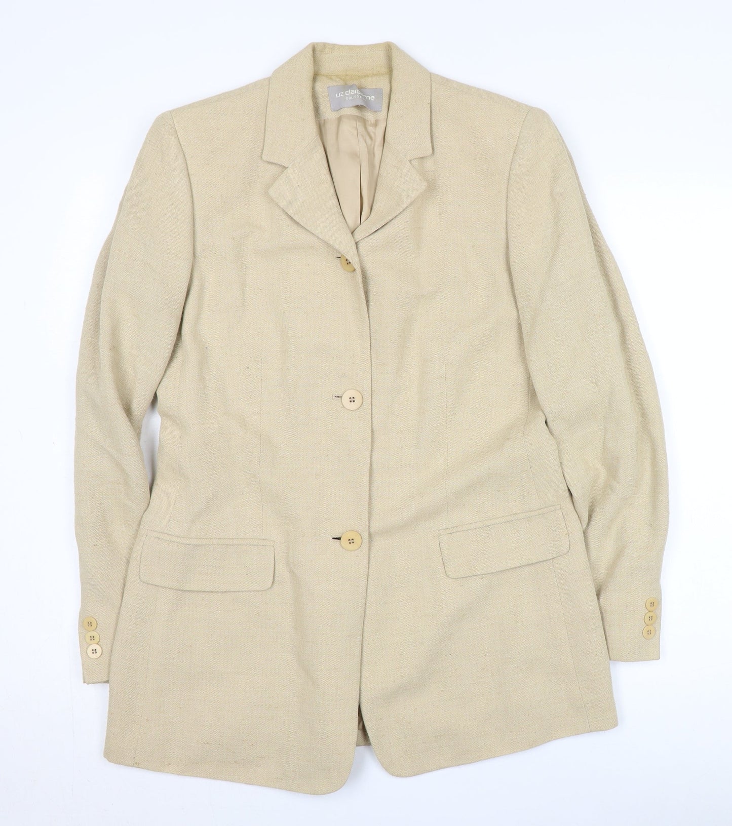 Liz Claiborne Women's Beige Suit Jacket Size 10