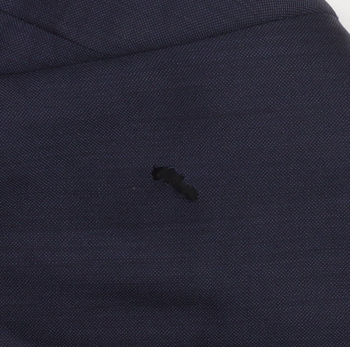 T.M. Lewin Men's Blue Suit Jacket, Size 36S, Two-Button