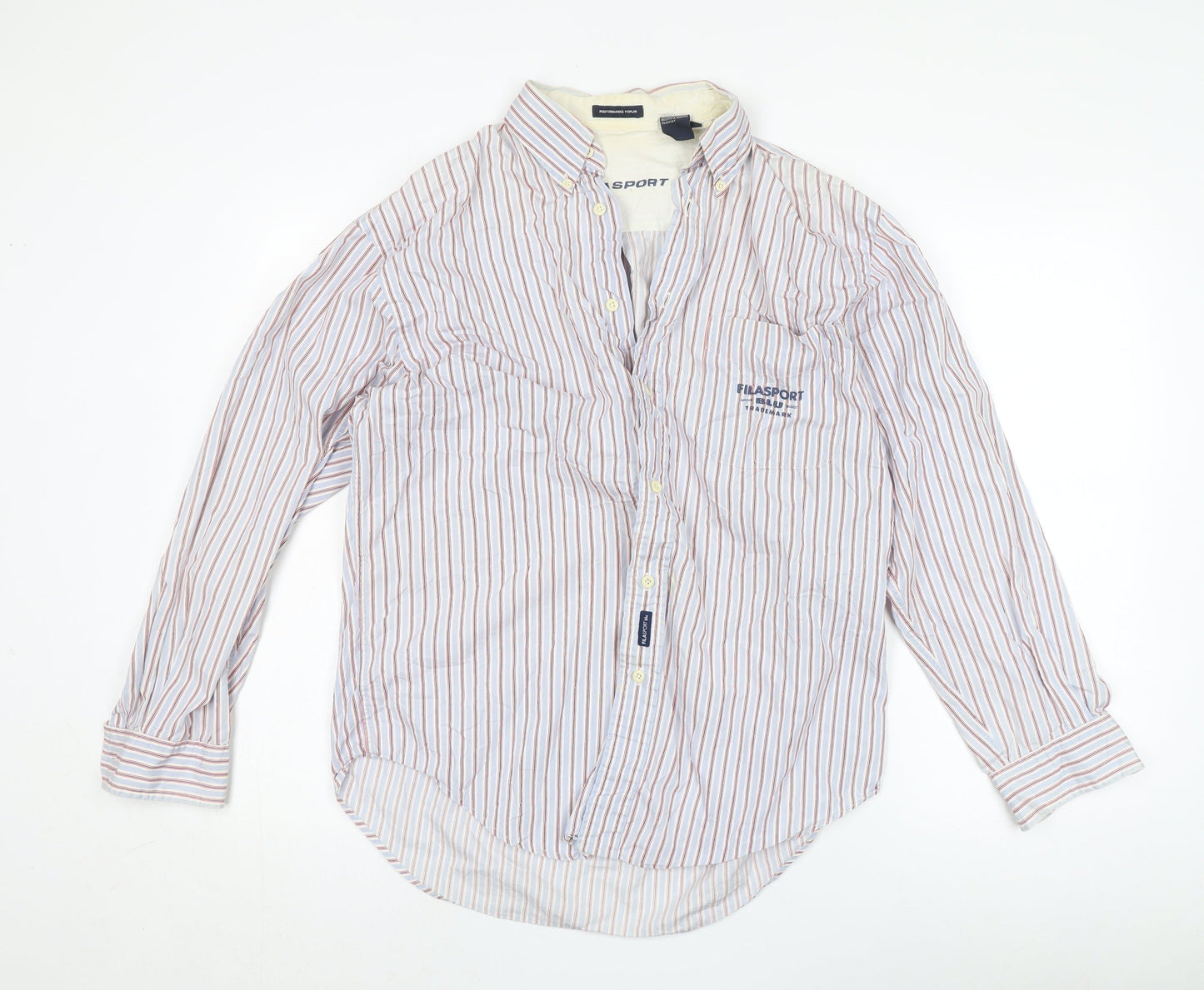 Fila Men's Striped Button-Up Shirt S