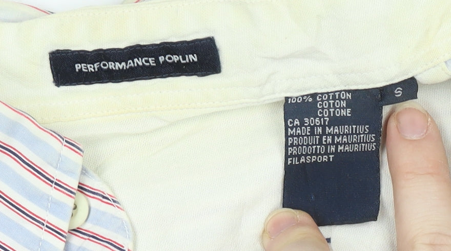 Fila Men's Striped Button-Up Shirt S