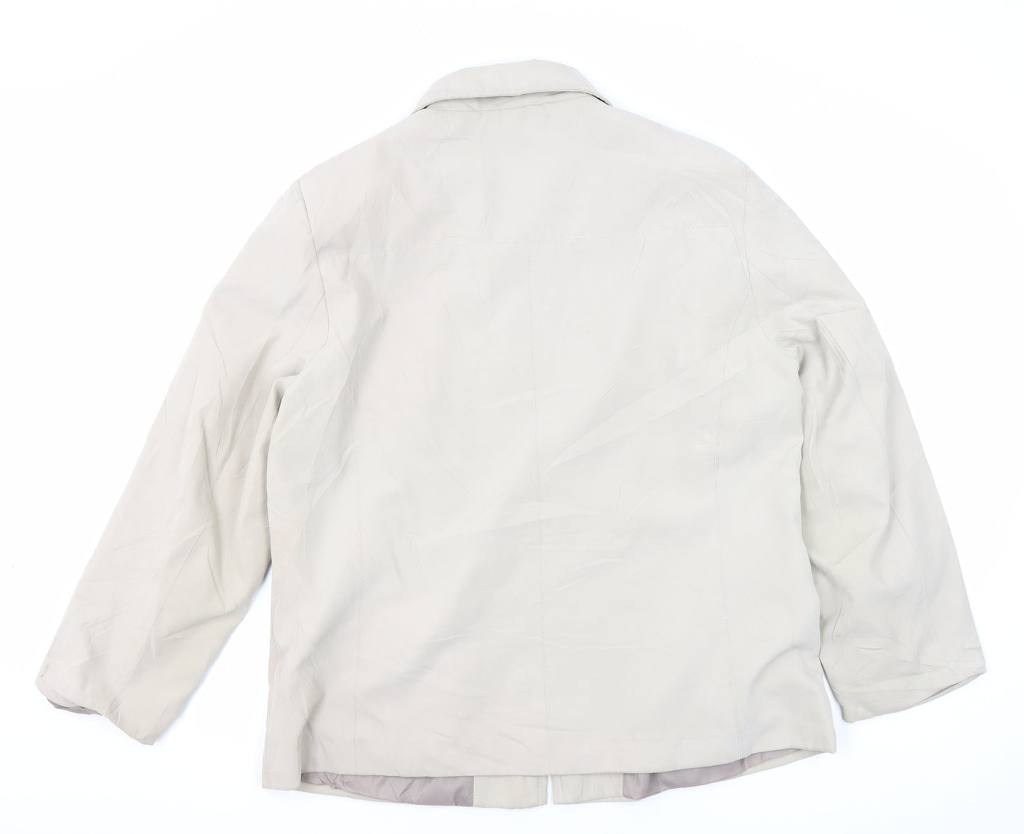 Finesse Women's Ivory Mid-Length Casual Jacket