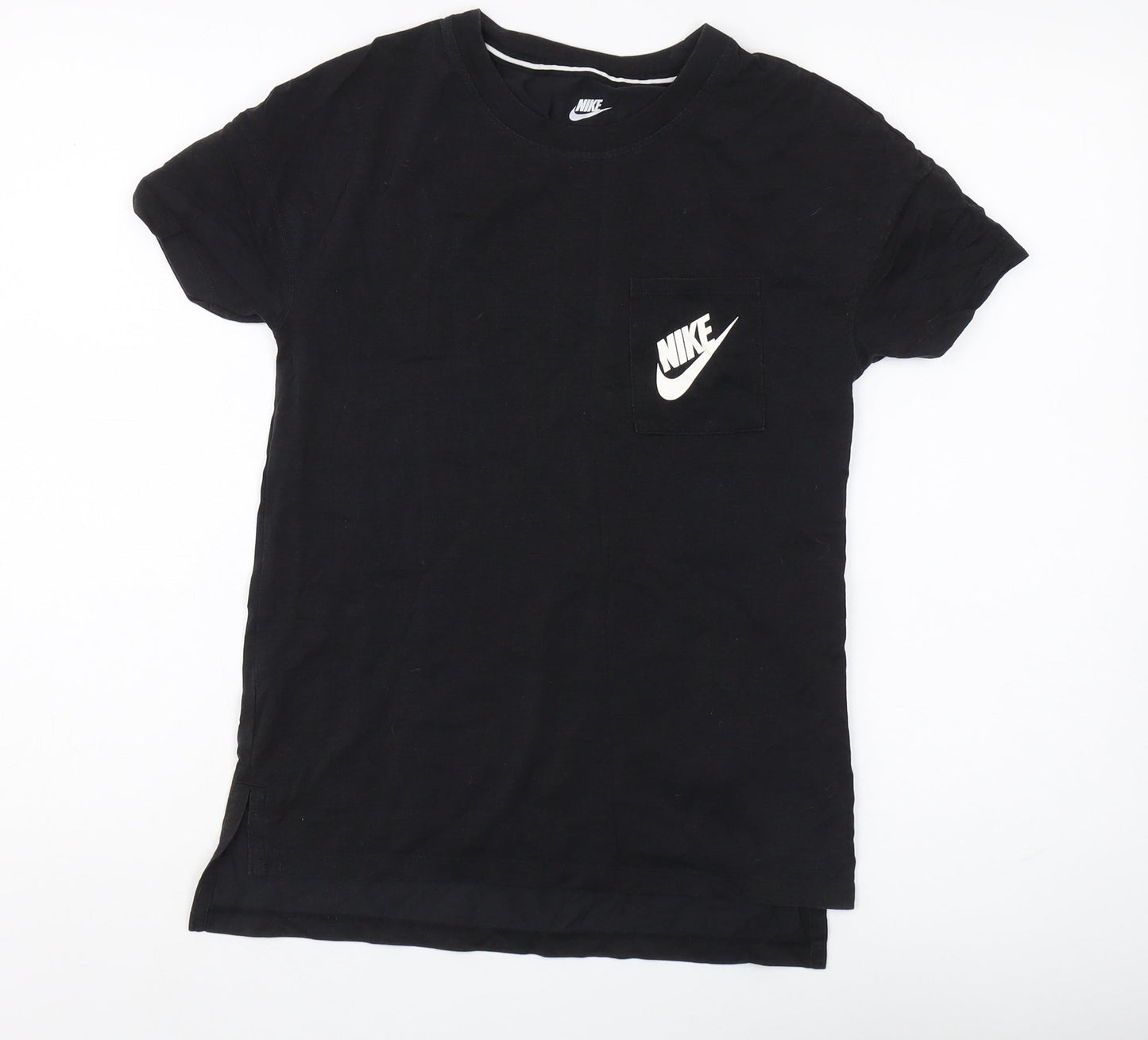 Nike Unisex Black XS Basic T-Shirt Short Sleeve