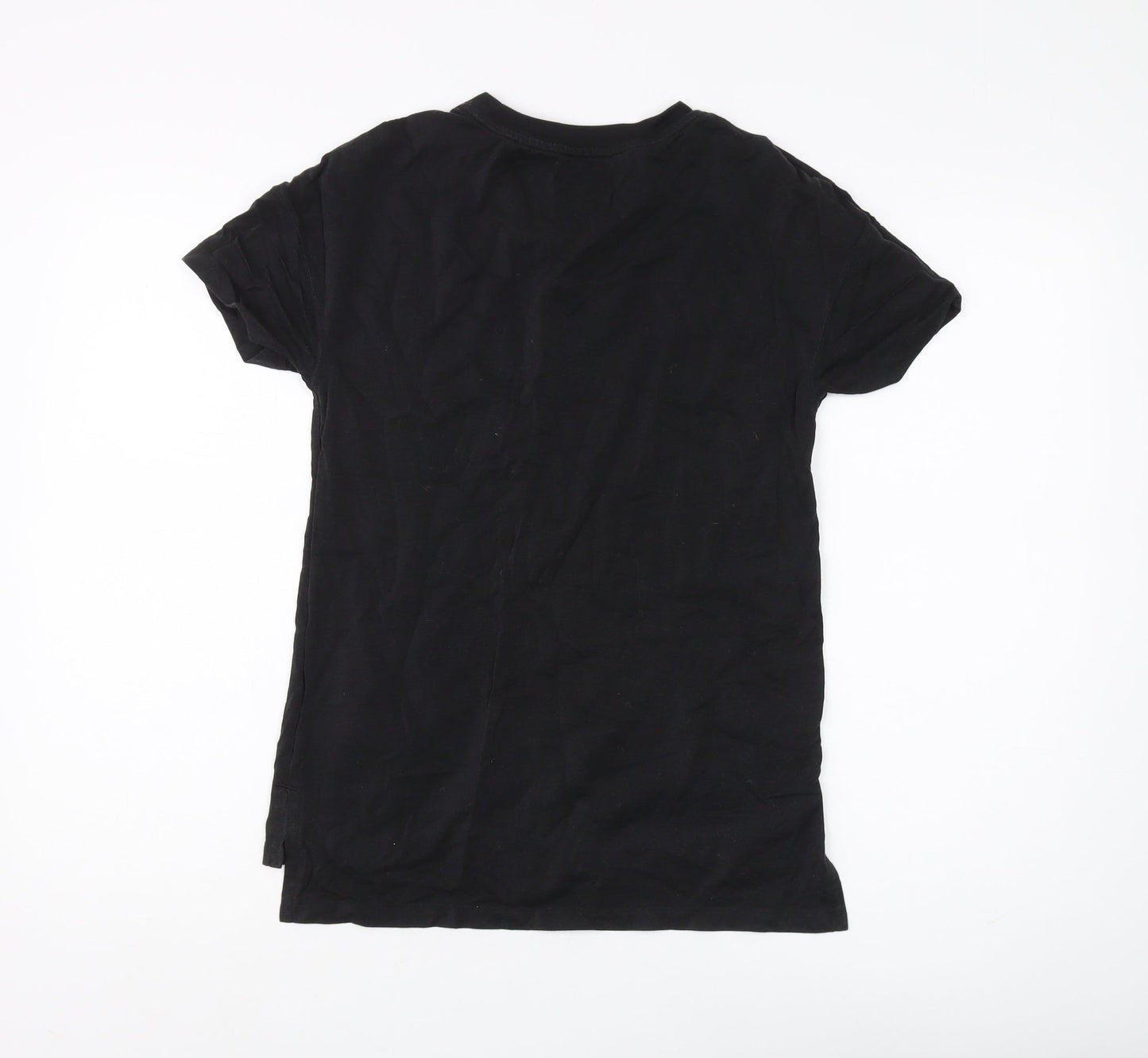 Nike Unisex Black XS Basic T-Shirt Short Sleeve