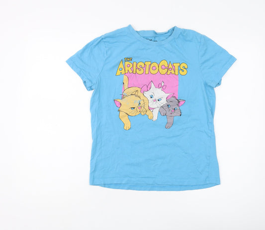 Disney Women’s Blue Aristocats T-Shirt XS