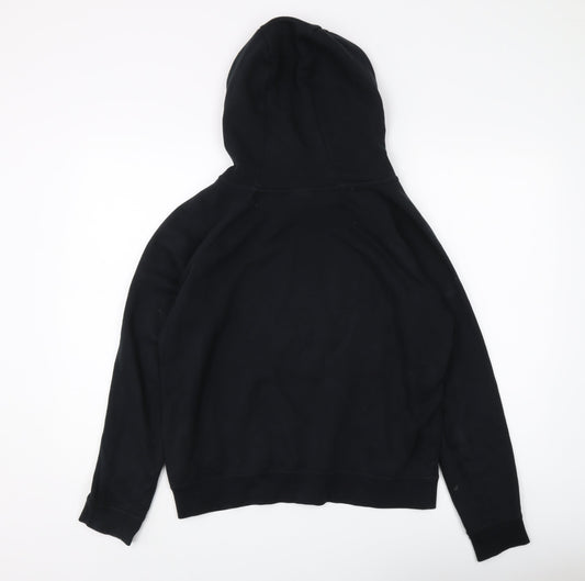 Nike Unisex Black Hoodie - Small, Casual Fleece
