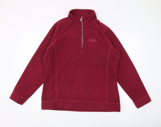 Craghoppers Women's Red Pullover Sweatshirt UK 14