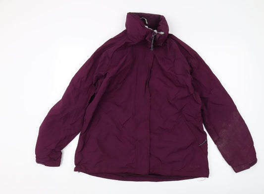 Peter Storm Women's Purple Rain Coat Jacket Size 14