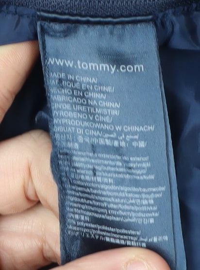Tommy Jeans Men's Navy XL Anorak Hooded Jacket