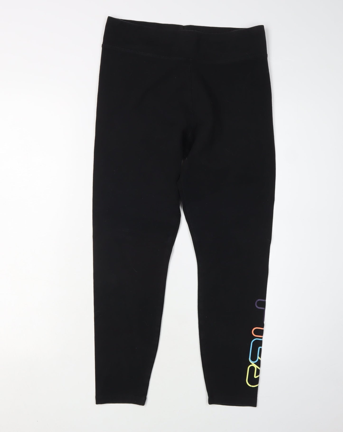 FILA Women's Black Ankle Leggings Size 12