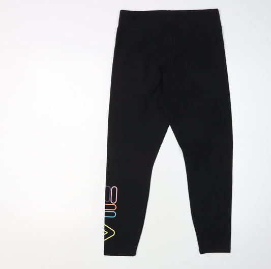 FILA Women's Black Ankle Leggings Size 12
