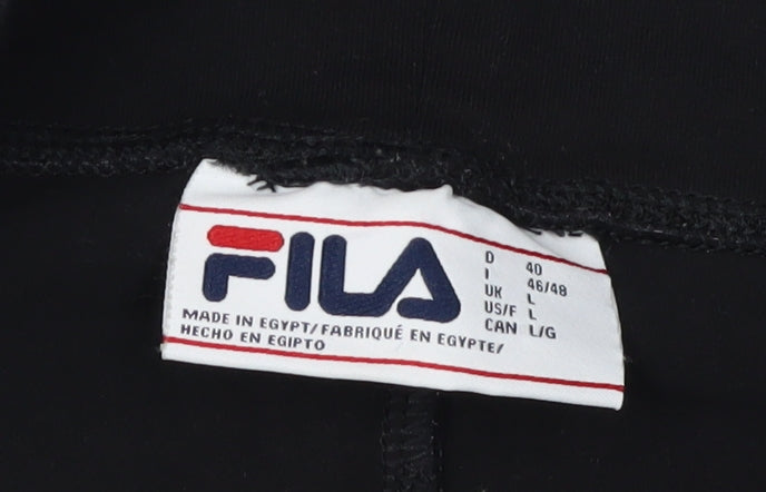 FILA Women's Black Ankle Leggings Size 12