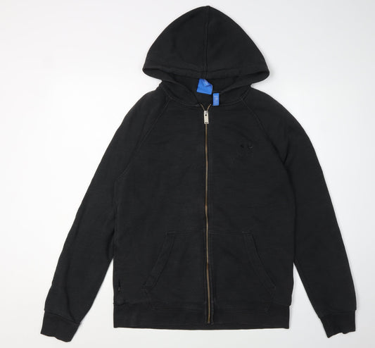 Adidas Men's Black Full Zip Hoodie M