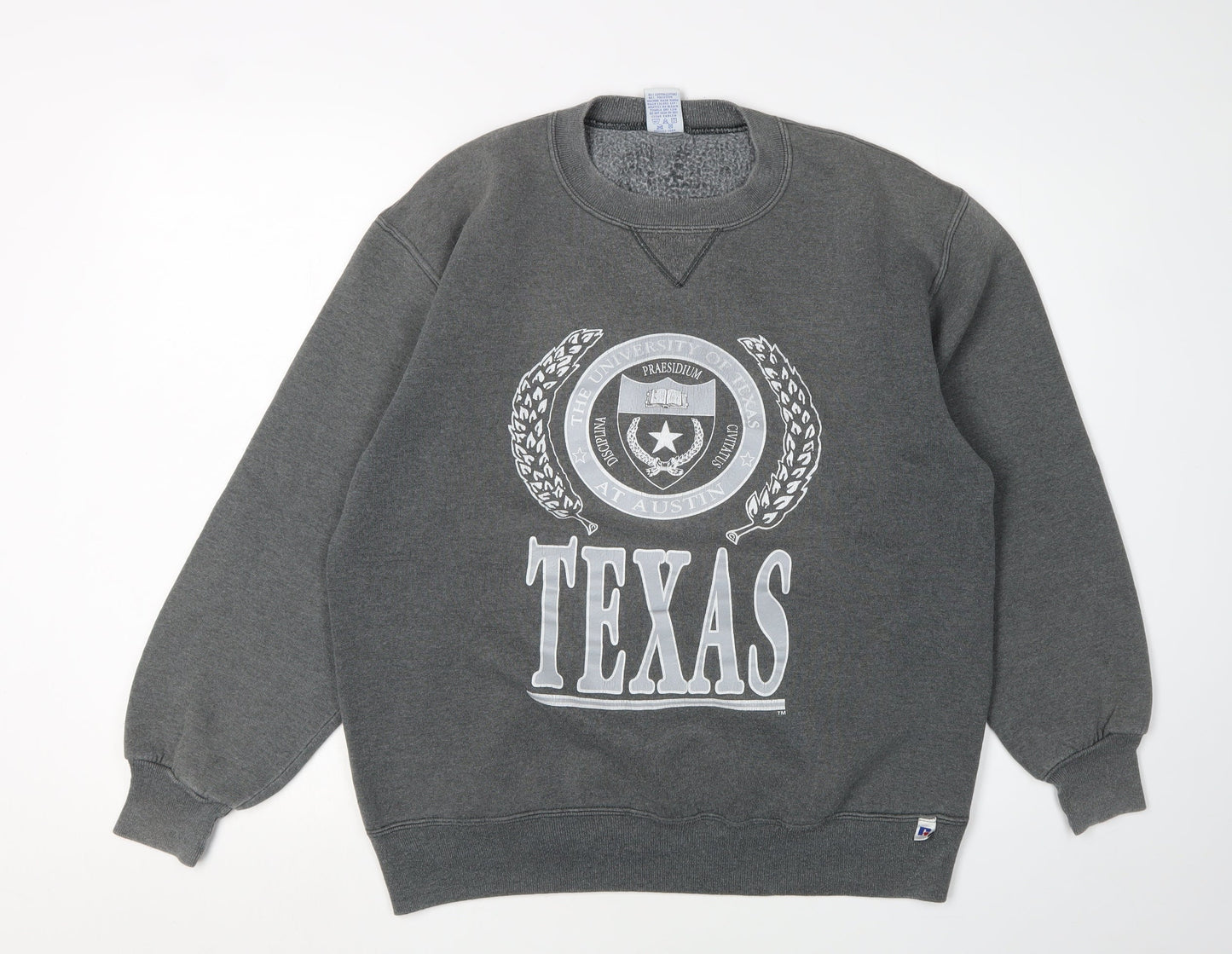 Russell Athletic Unisex Grey Sweatshirt Size L
