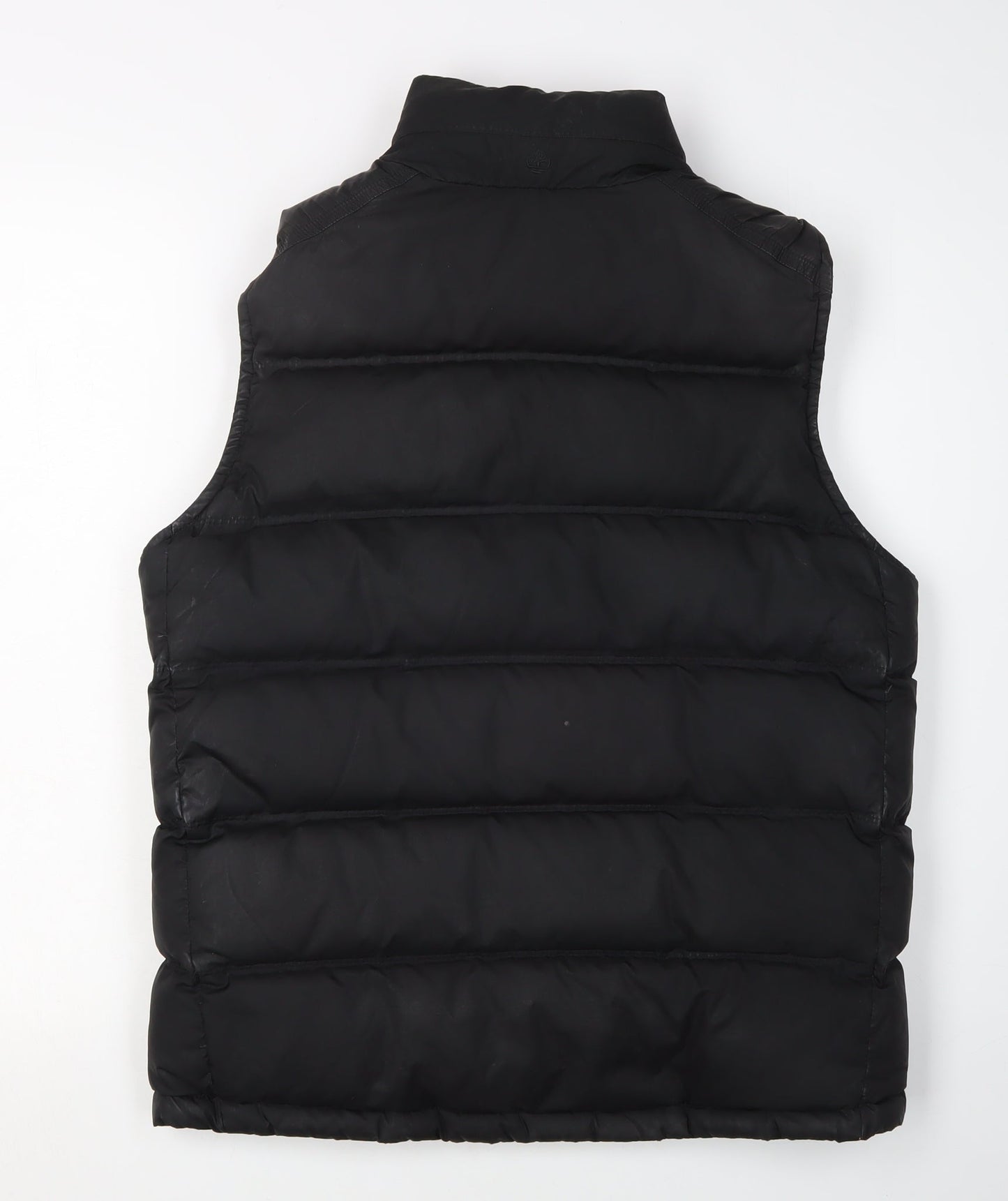 Timberland Men’s Black Puffer Waistcoat in Size S