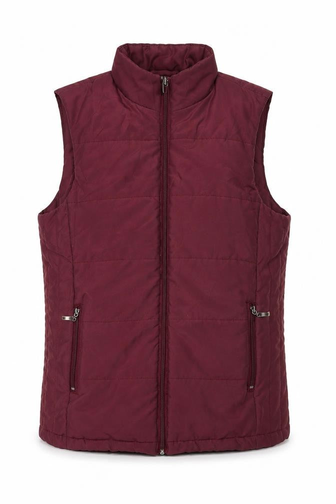 TIGI Women's Red Sleeveless Waistcoat Size 12