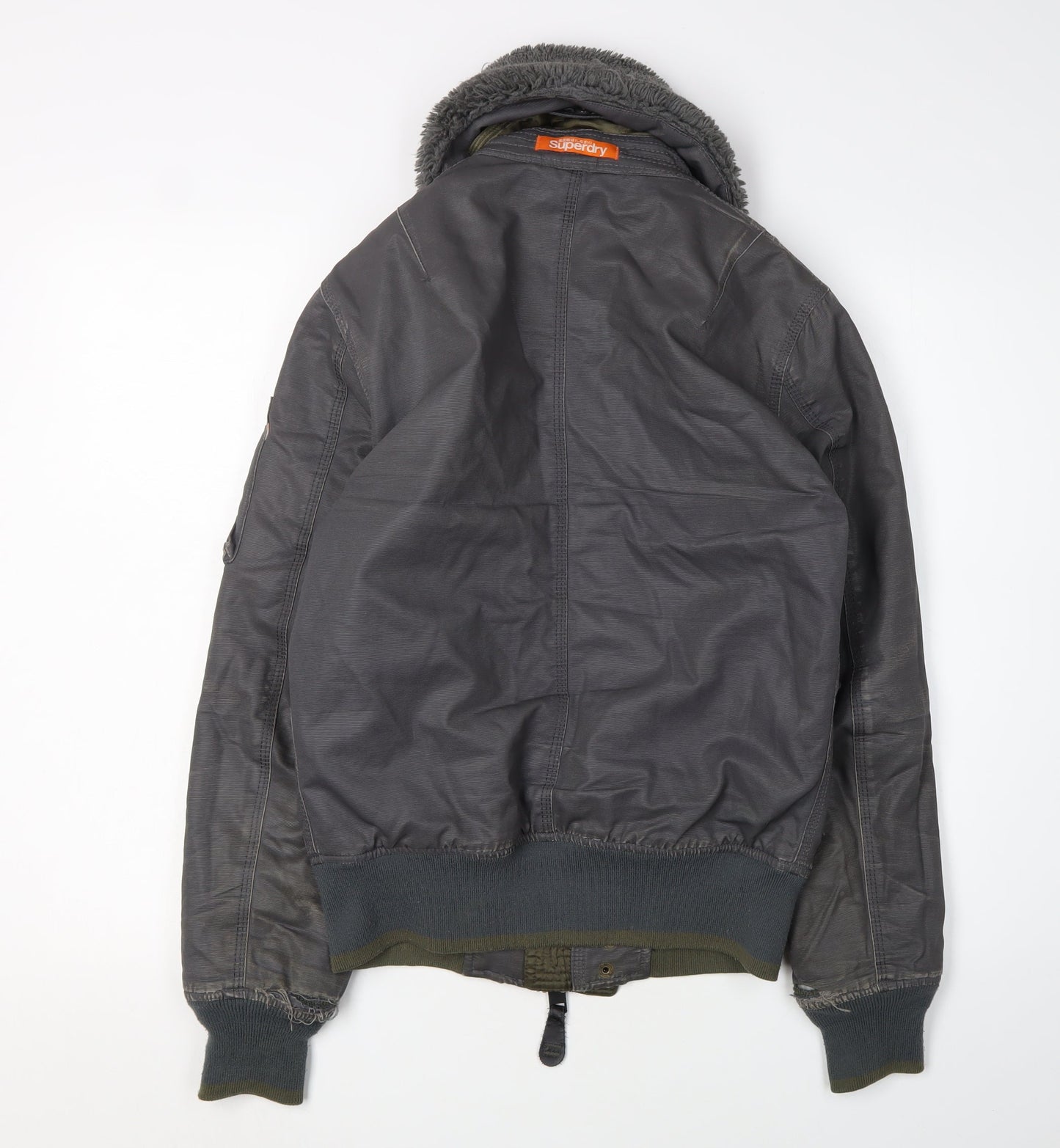 Superdry Men's Black S Bomber Jacket Lined