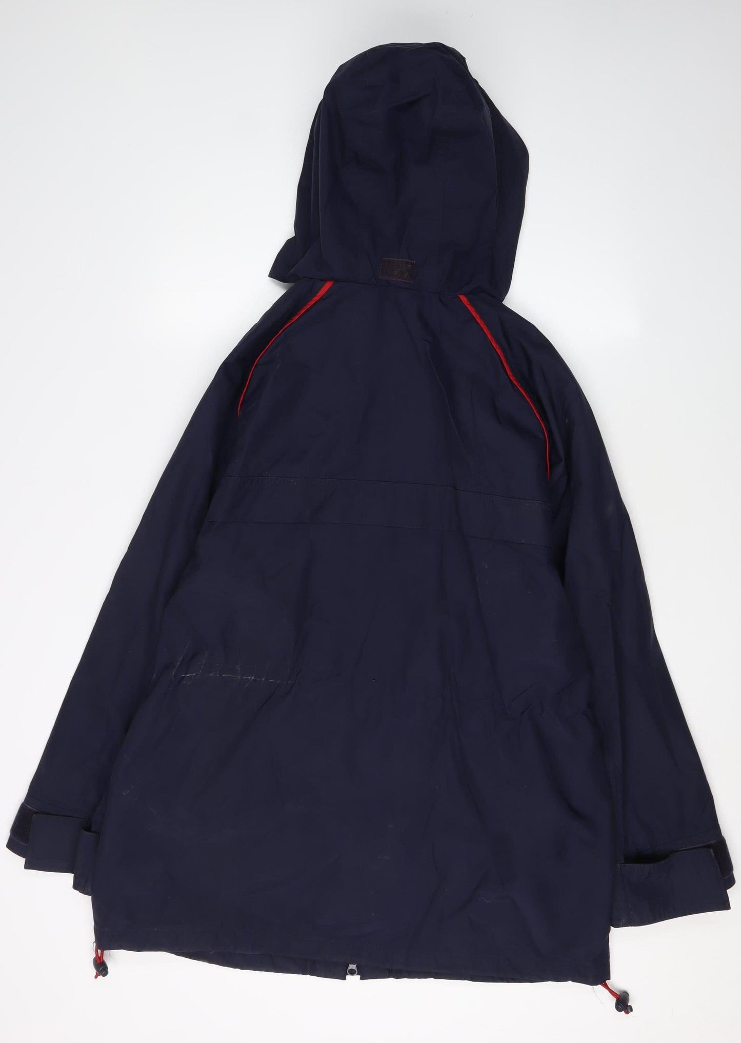 Joie de Vivre Women's Blue Hooded Nylon Jacket M