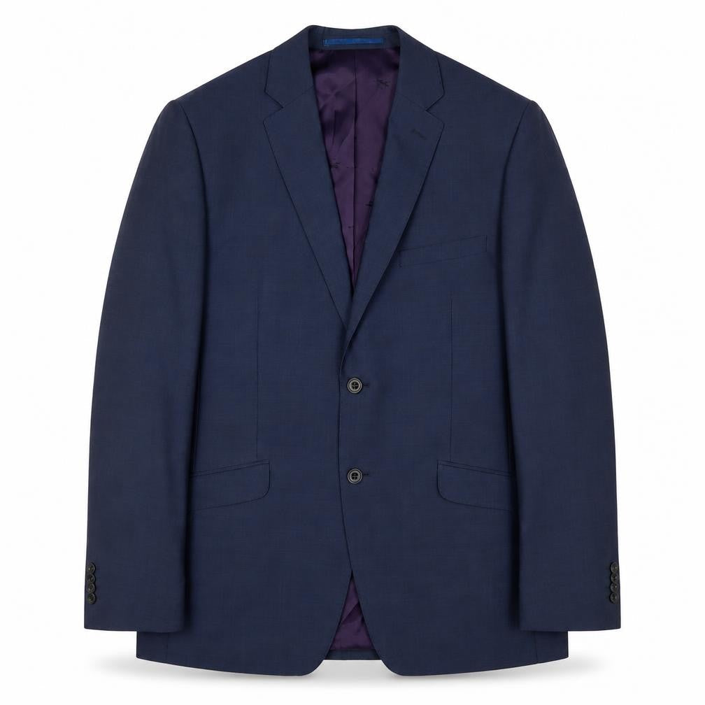 Mens 40 Chest Regular Paul Costelloe Blue Two-Button Blazer