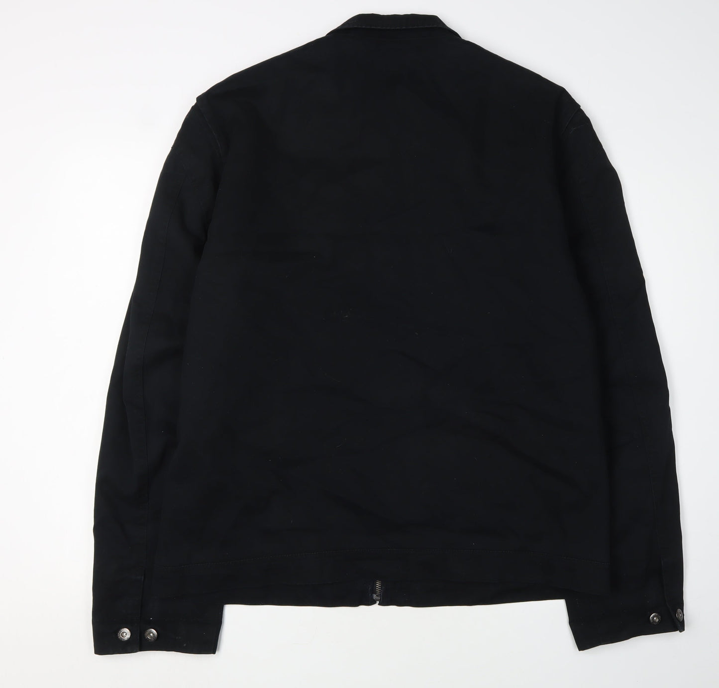 JAG Men's Black 2XL Cotton Jacket Full Zip Casual