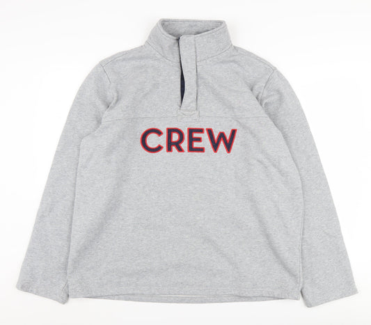 Crew Clothing Men's Grey Pullover Sweatshirt 2XL