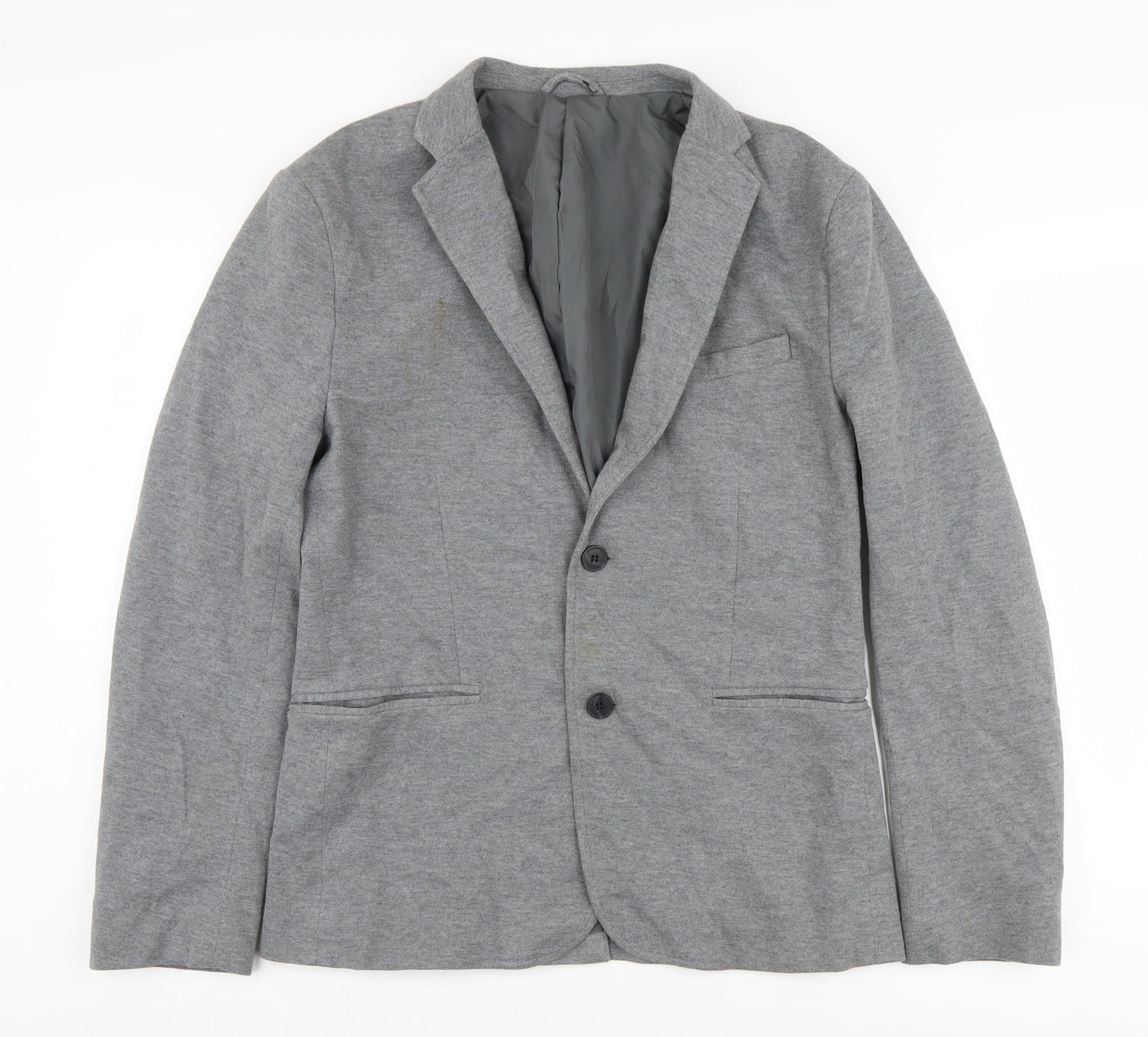 H&M Men's Grey Blazer Size 38R