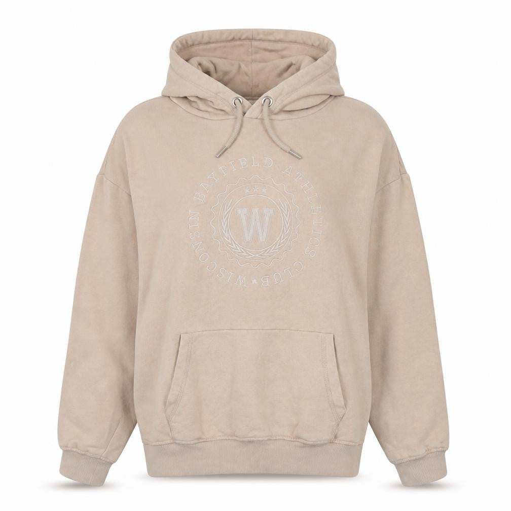 H&M Womens Beige Pullover Hoodie Size 12