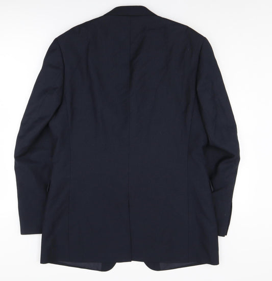 Burton Men's Blue Blazer, Size 40, Regular Fit