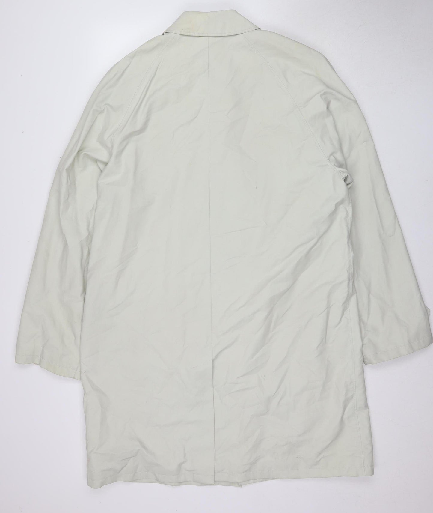 Bernhardt Women's Ivory Overcoat Size 18 Button Long