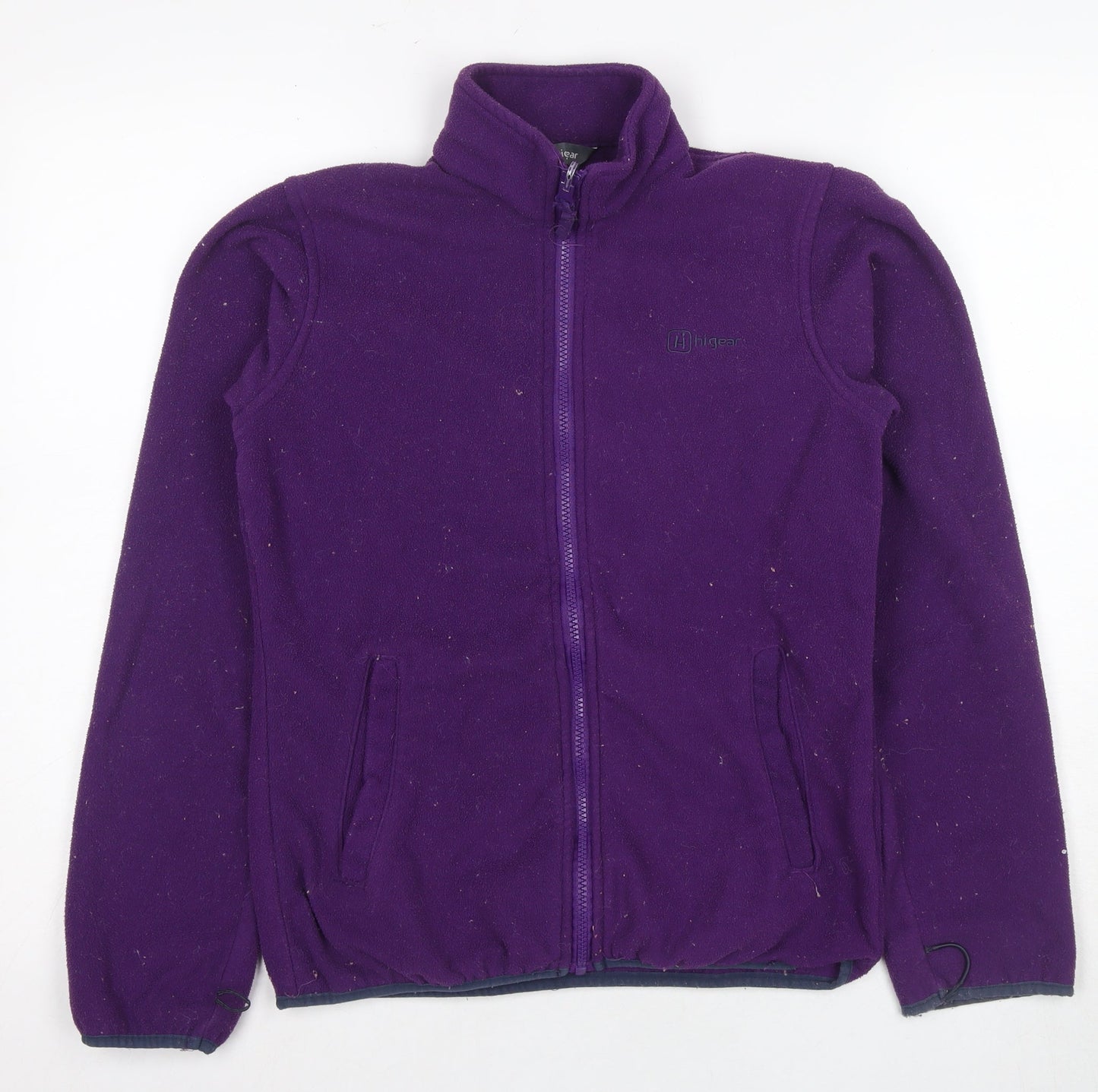 Hi Gear Women's Purple Fleece Jacket Size 8 Casual Outdoor